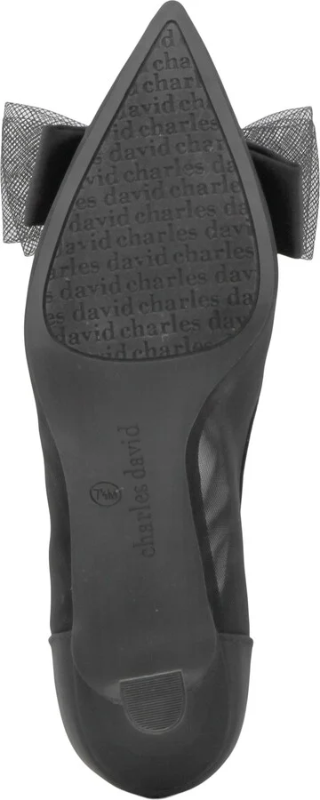 Averna Pointed Cap Toe Pump - Image 5