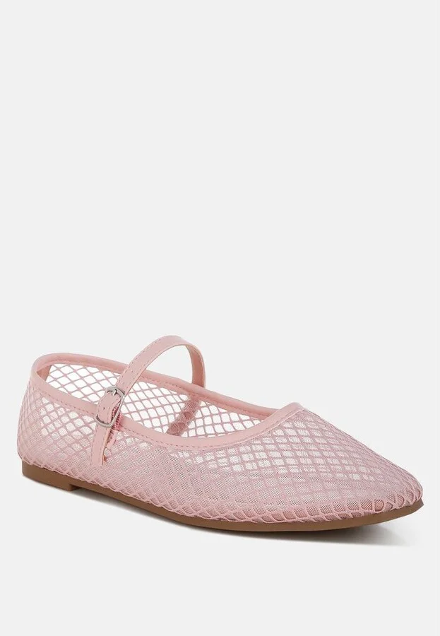 Averona Mesh Mary Jane Flats - Image 2