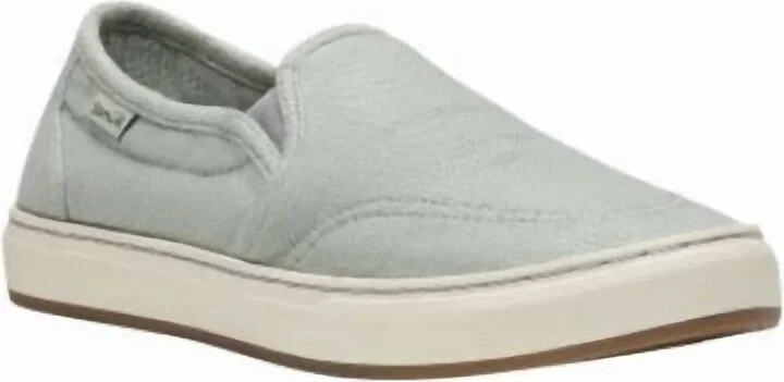 Avery Hemp Vegan Slip-On In Harbor Mist
