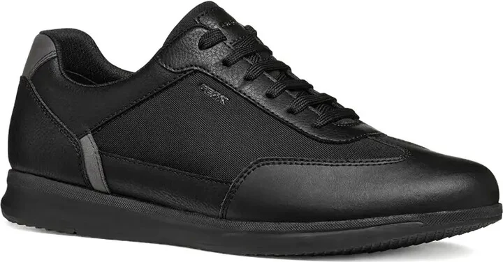 Avery leather-panel lace-up sneakers - Image 2