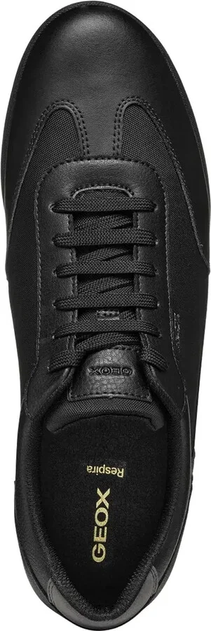 Avery leather-panel lace-up sneakers - Image 3