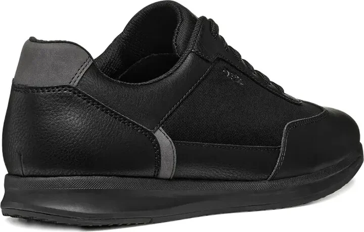 Avery leather-panel lace-up sneakers - Image 4