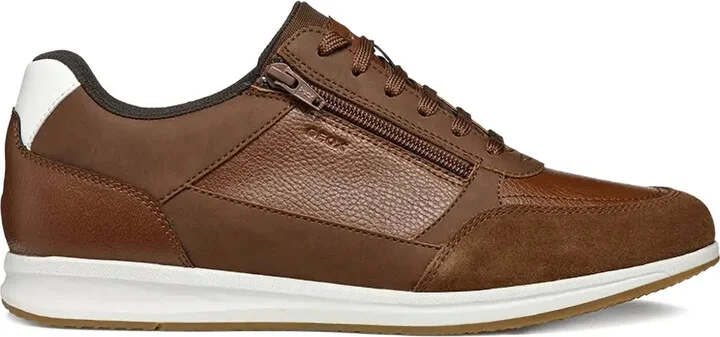 Avery leather zip-detail sneakers