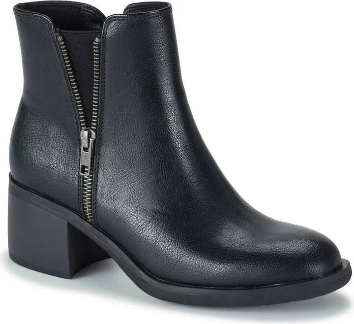 Avery Womens Faux Leather Booties