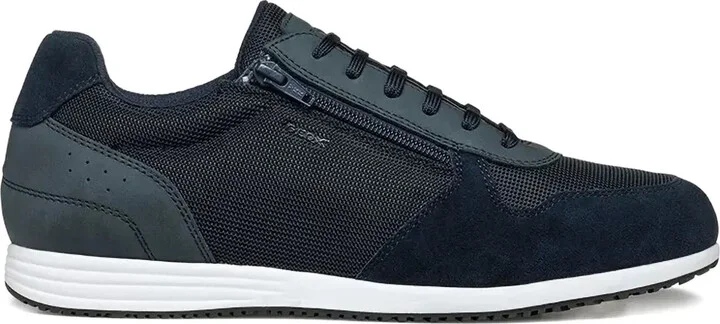 Avery zip-detail mesh sneakers