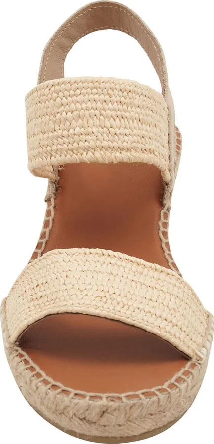 Aviana Raffia Wedge Sandal - Image 4