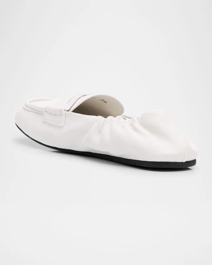 Aviator Leather Penny Loafers - Image 2