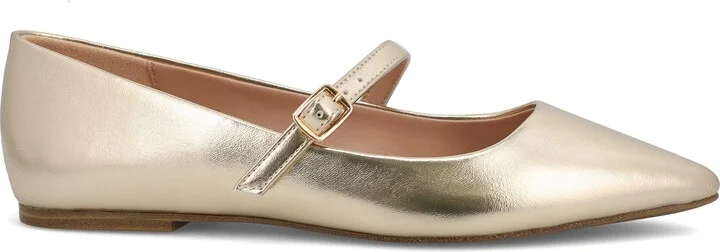 Aviba Mary Jane Pointed Toe Flat - Image 2