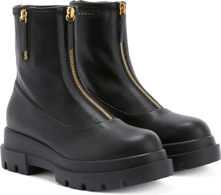 Avide zip-up combat boots - Image 2