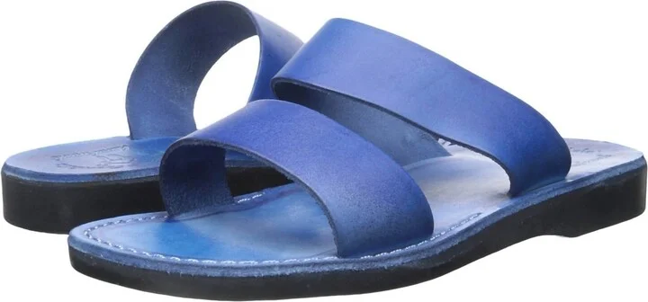 Aviv Rubber Slide In Blue