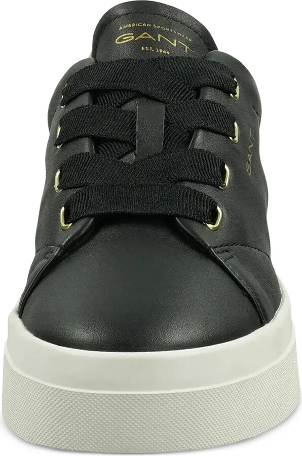Avona leather lace-up sneakers - Image 3