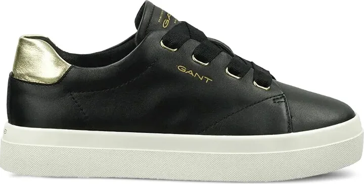 Avona leather lace-up sneakers