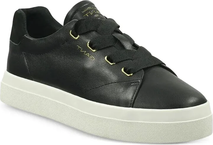 Avona leather platform sneakers - Image 2