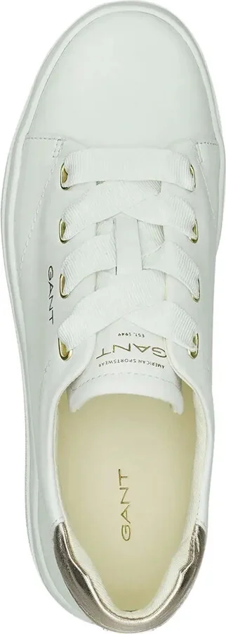 Avona metallic-accents leather sneakers - Image 5