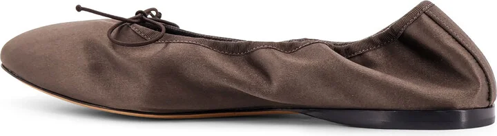 Awar Flat Satin Ballerinas - Image 3