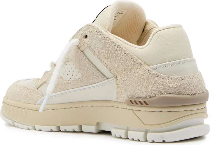 Axel Arigato Area Lo Fluffy Panelled Leather Sneakers - Image 2