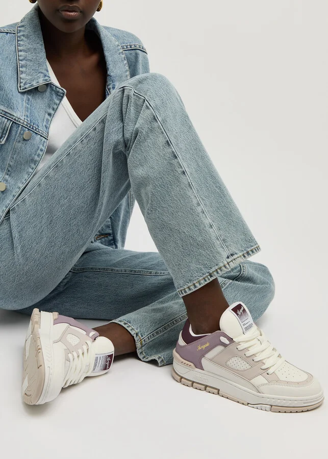 Axel Arigato Area Lo Panelled Leather Sneakers - Image 5