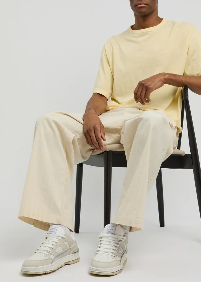 Axel Arigato Area Lo Panelled Leather Sneakers - Image 5