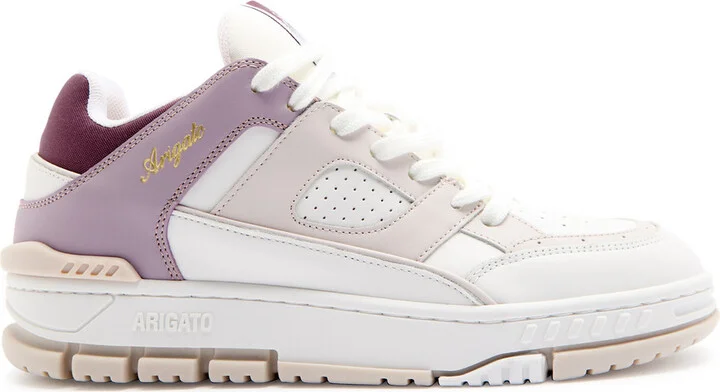 Axel Arigato Area Lo Panelled Leather Sneakers
