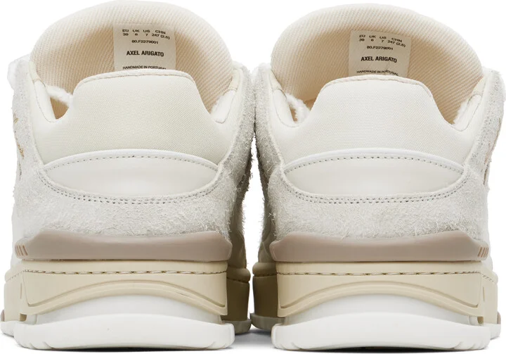 Axel Arigato Beige Area Lo Fluffy Sneakers - Image 2