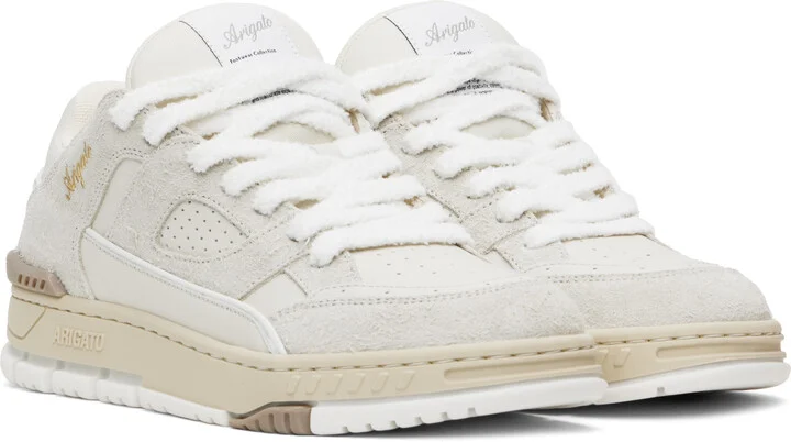 Axel Arigato Beige Area Lo Fluffy Sneakers - Image 4