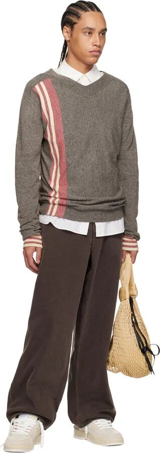 Axel Arigato Beige Area Lo Fluffy Sneakers - Image 5