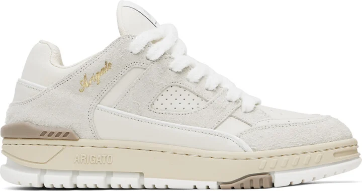 Axel Arigato Beige Area Lo Fluffy Sneakers
