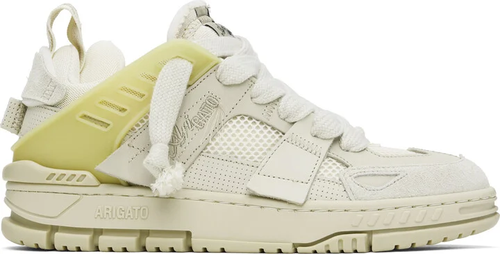 Axel Arigato Beige Area Patchwork Sneakers