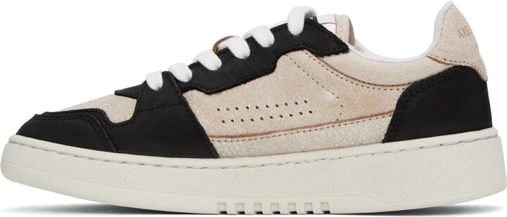 Axel Arigato Beige & Black Dice Lo Sneakers - Image 3