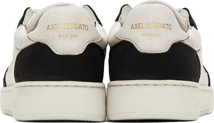 Axel Arigato Beige & Black Dice Lo Sneakers - Image 2