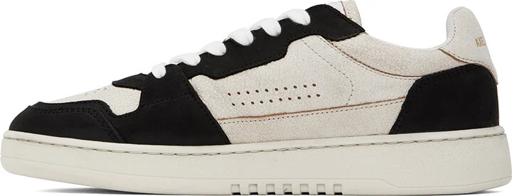 Axel Arigato Beige & Black Dice Lo Sneakers - Image 3