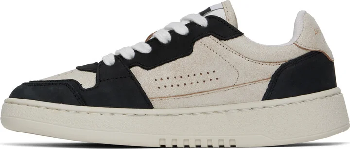 Axel Arigato Beige & Black Dice Lo Sneakers - Image 3