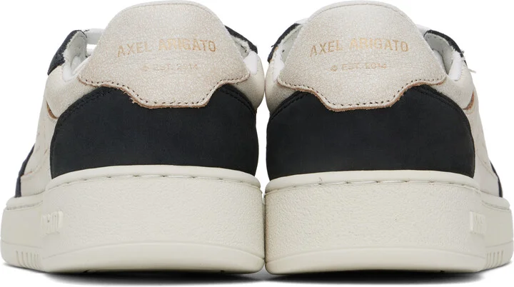 Axel Arigato Beige & Black Dice Lo Sneakers - Image 2