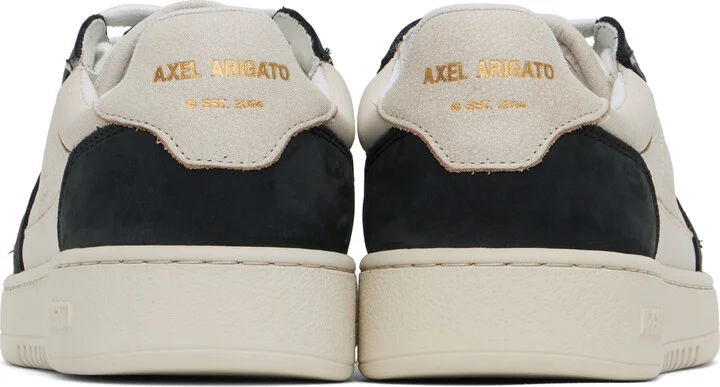 Axel Arigato Beige & Black Dice Lo Sneakers - Image 2