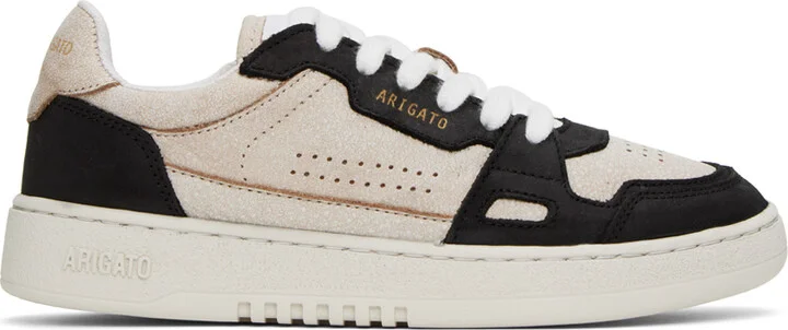 Axel Arigato Beige & Black Dice Lo Sneakers