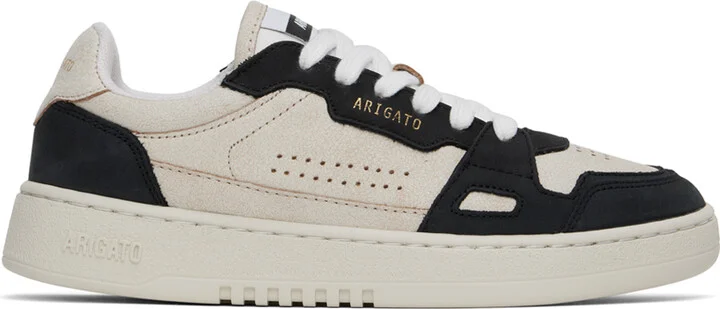 Axel Arigato Beige & Black Dice Lo Sneakers