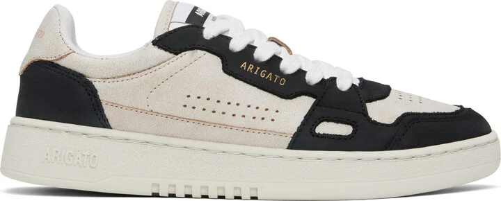Axel Arigato Beige & Black Dice Lo Sneakers