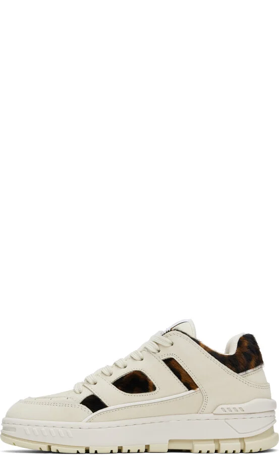 Axel Arigato Beige & Brown Area Lo Sneakers - Image 3