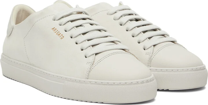 Axel Arigato Beige Clean 90 Cap Sneakers - Image 4
