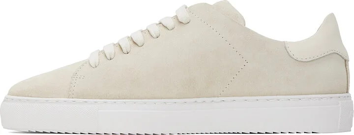 Axel Arigato Beige Clean 90 Suede Sneakers - Image 3