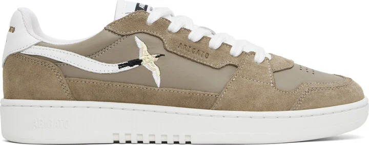 Dk Beige/White