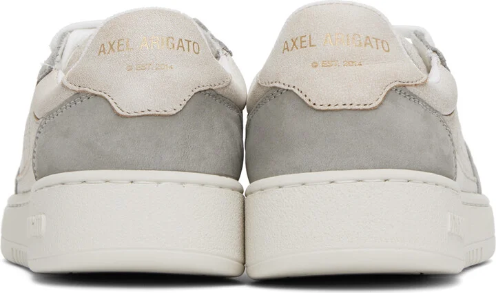 Axel Arigato Beige & Gray Dice Lo Sneakers - Image 2