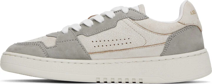 Axel Arigato Beige & Gray Dice Lo Sneakers - Image 3