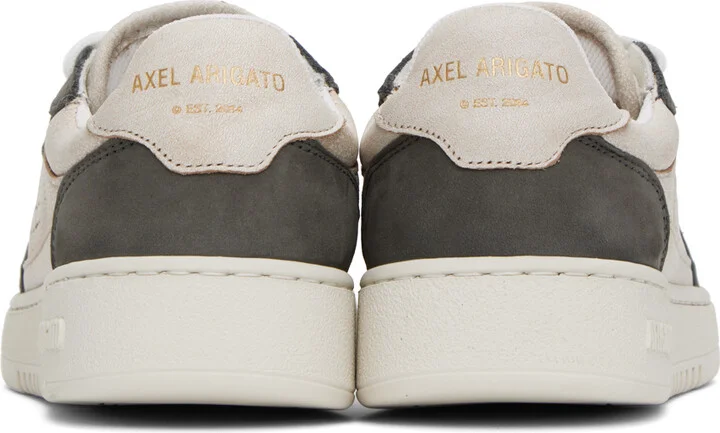 Axel Arigato Beige & Gray Dice Lo Sneakers - Image 2