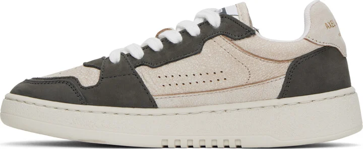 Axel Arigato Beige & Gray Dice Lo Sneakers - Image 3