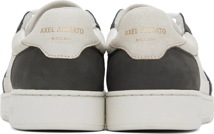 Axel Arigato Beige & Gray Dice Lo Sneakers - Image 2