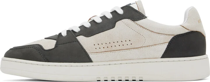 Axel Arigato Beige & Gray Dice Lo Sneakers - Image 3