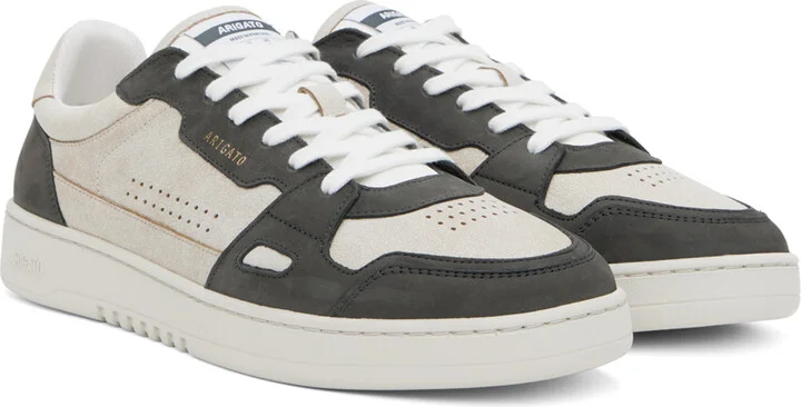 Axel Arigato Beige & Gray Dice Lo Sneakers - Image 4