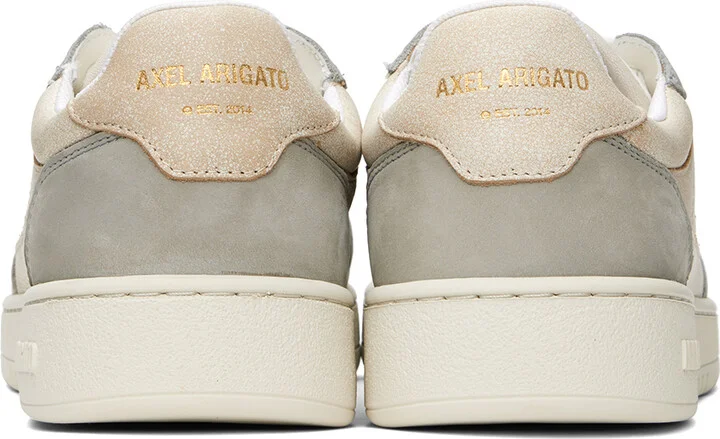 Axel Arigato Beige & Gray Dice Lo Sneakers - Image 2
