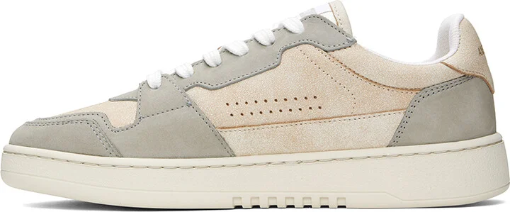 Axel Arigato Beige & Gray Dice Lo Sneakers - Image 3